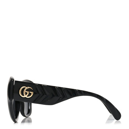 Gucci Acetate GG Butterfly Sunglasses GG0808S Black 3 of 7