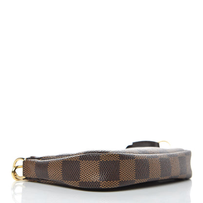 Louis Vuitton Damier Ebene Mini Pochette Accessories 4 of 8
