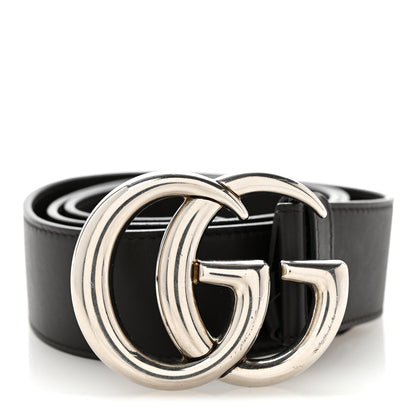 Gucci Moon Calfskin Nickel Double G 40mm Belt 85 34 Dark Cocoa 8 of 8
