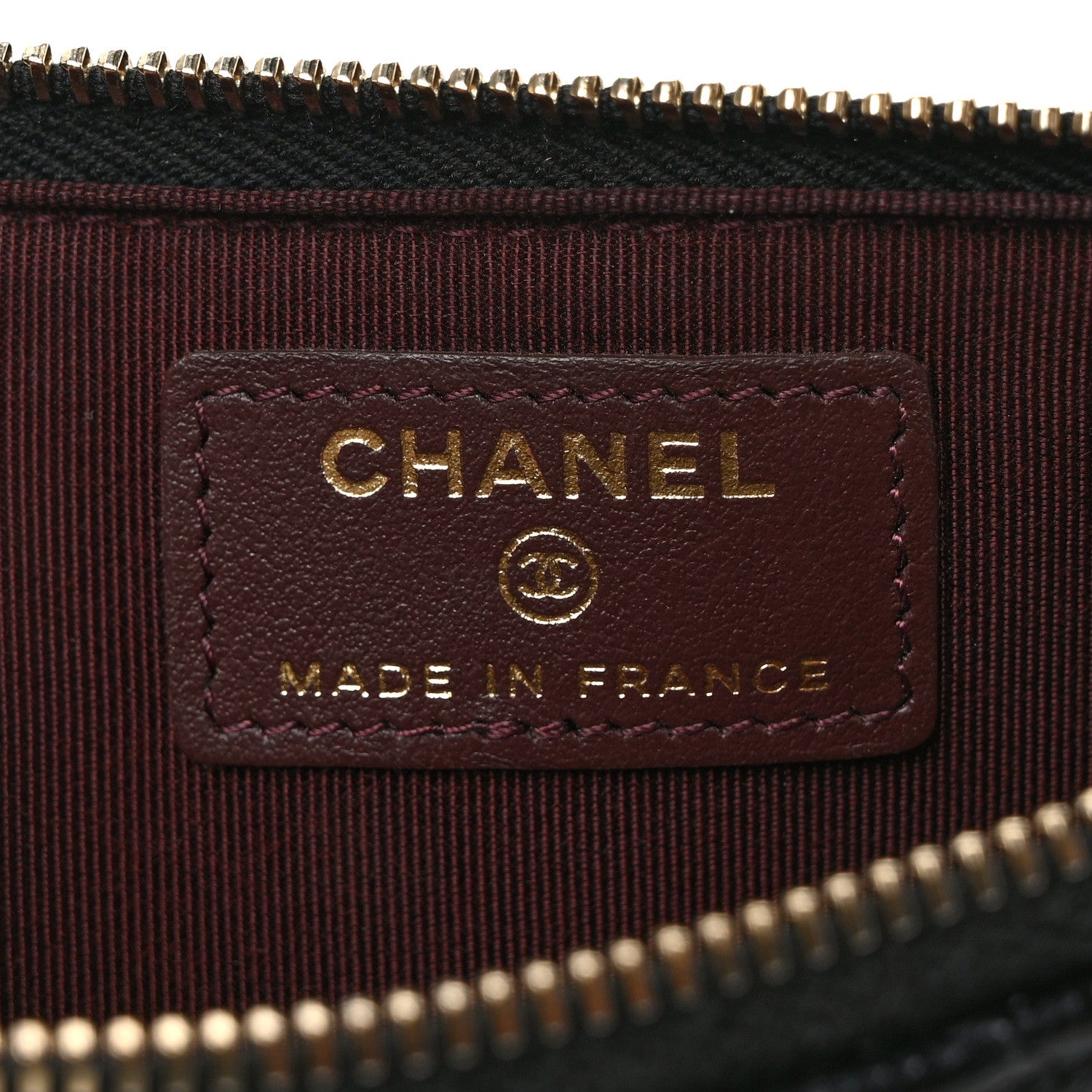 Chanel Caviar Quilted Classic Flat Wallet Pouch Black 6 of 8