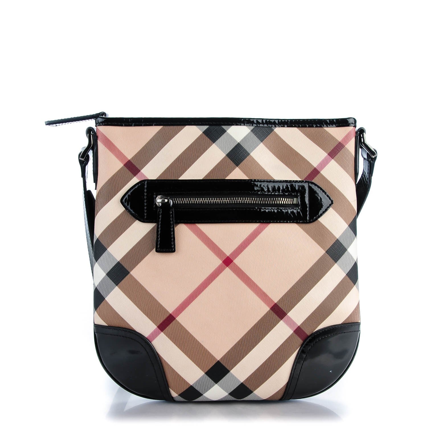 Burberry Supernova Check Small Dryden Crossbody Bag Black 1 of 9