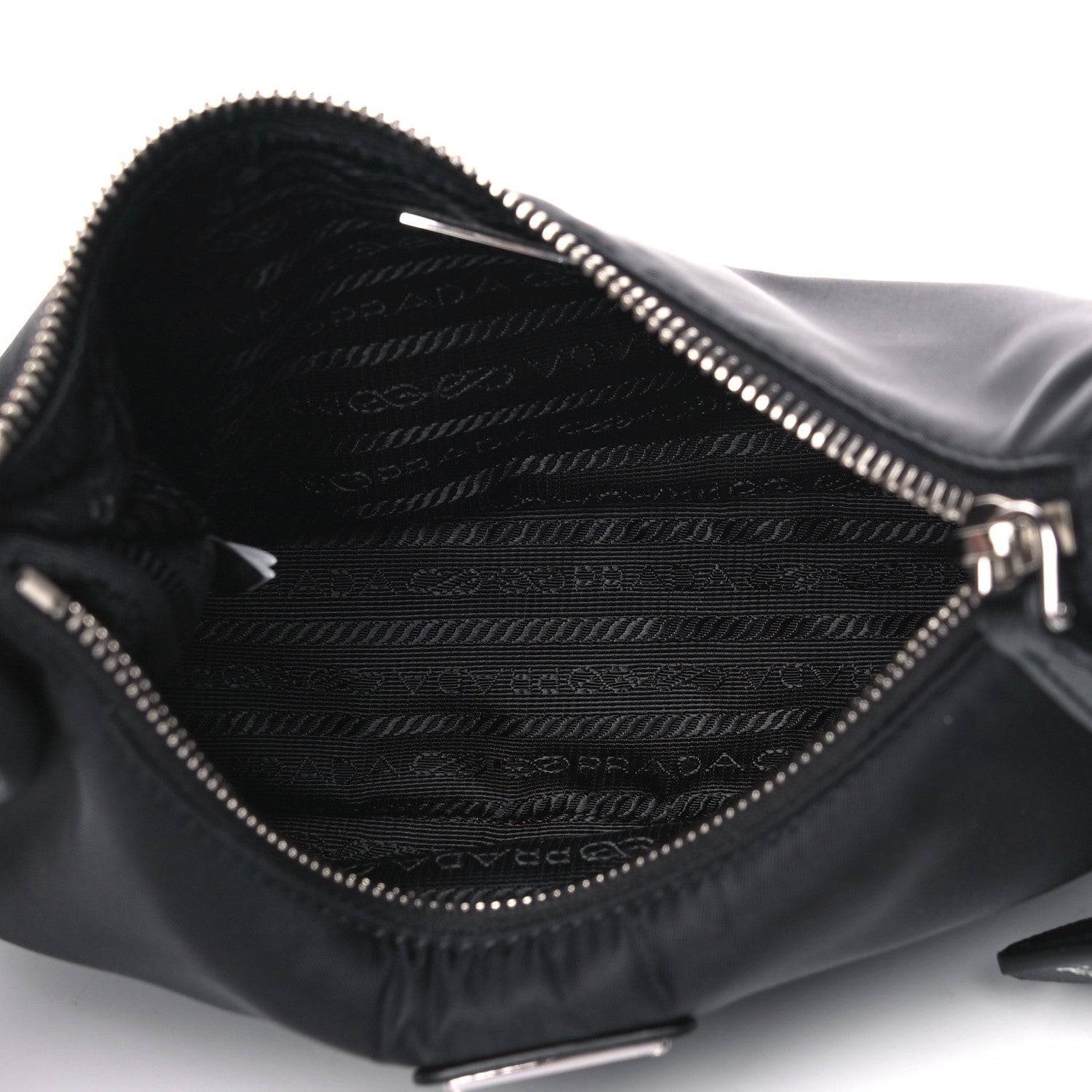Prada Nylon Re-Edition 2005 Shoulder Bag Black 4 of 14