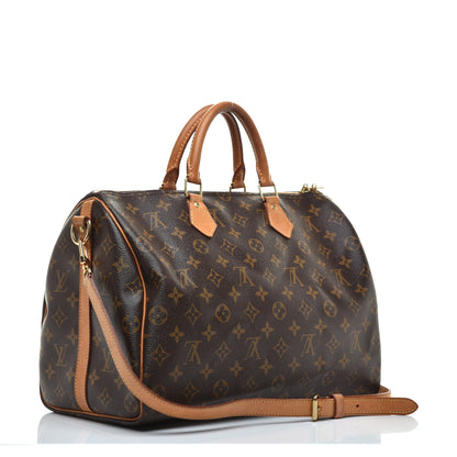 Louis Vuitton Monogram Speedy Bandouliere 35 3 of 13