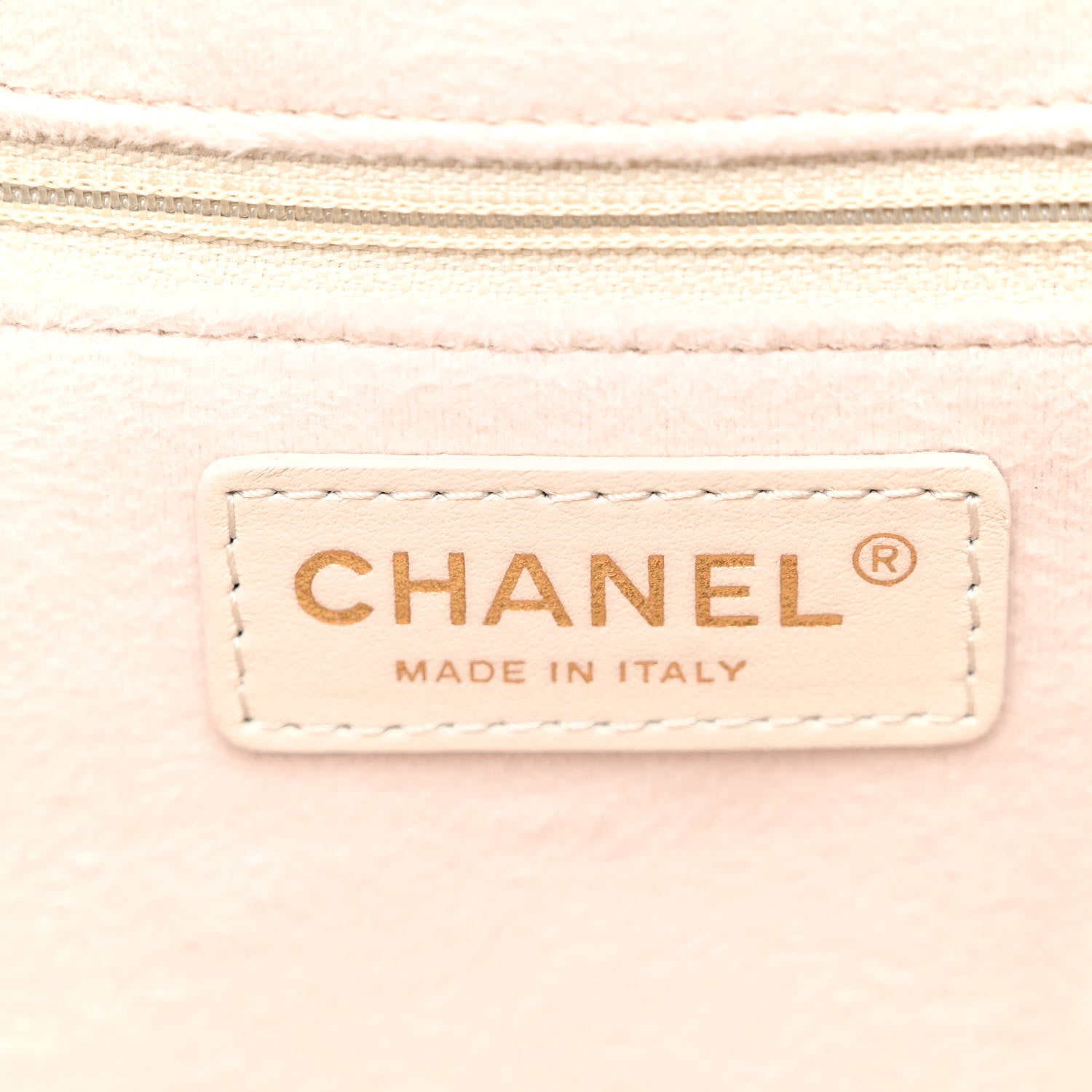 Chanel Caviar Small Studded Deauville Tote Ivory 6 of 13