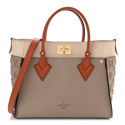 Louis Vuitton Calfskin Monogram Tufting On My Side Galet 1 of 10