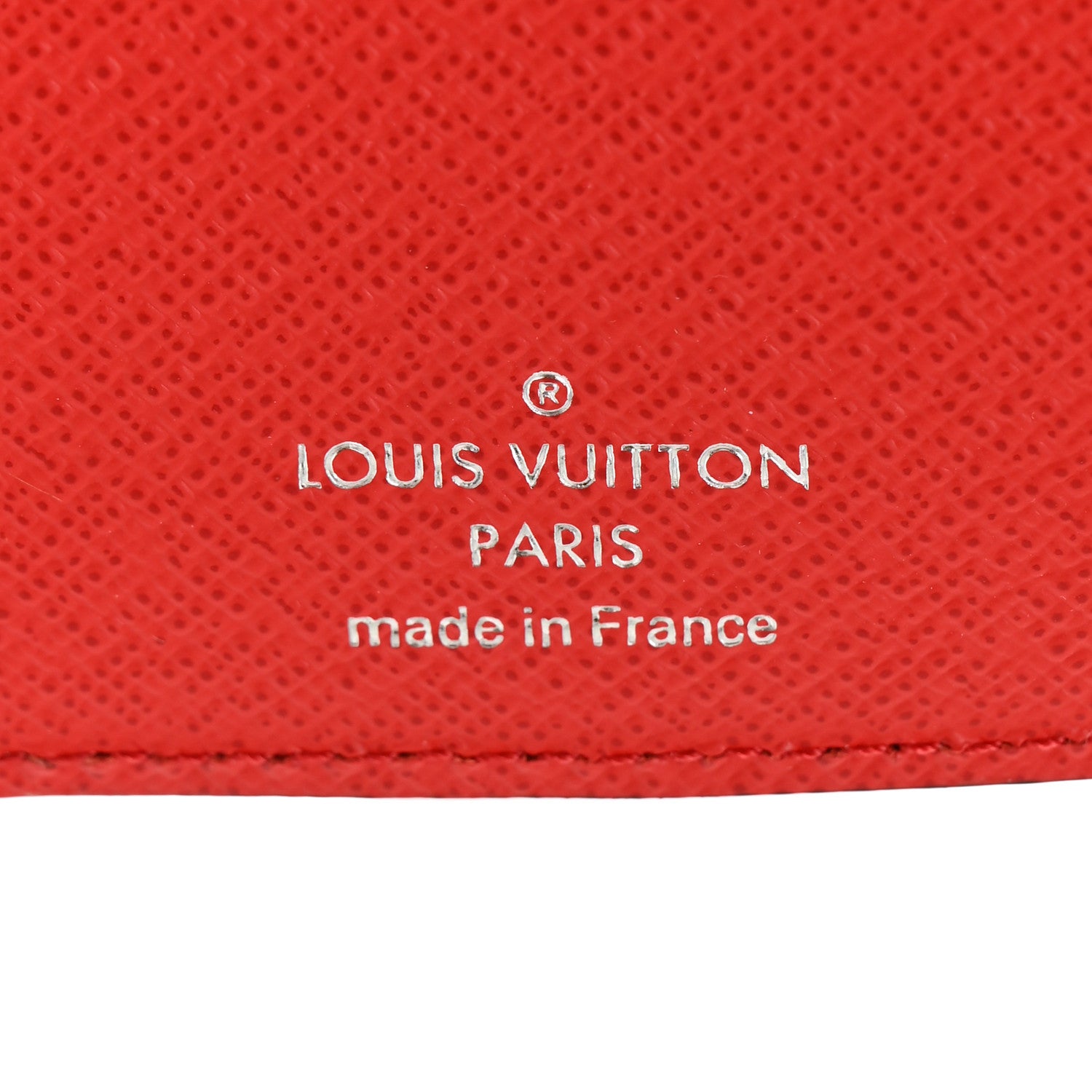 Louis Vuitton X SUPREME Epi Chain Wallet Red 6 of 8