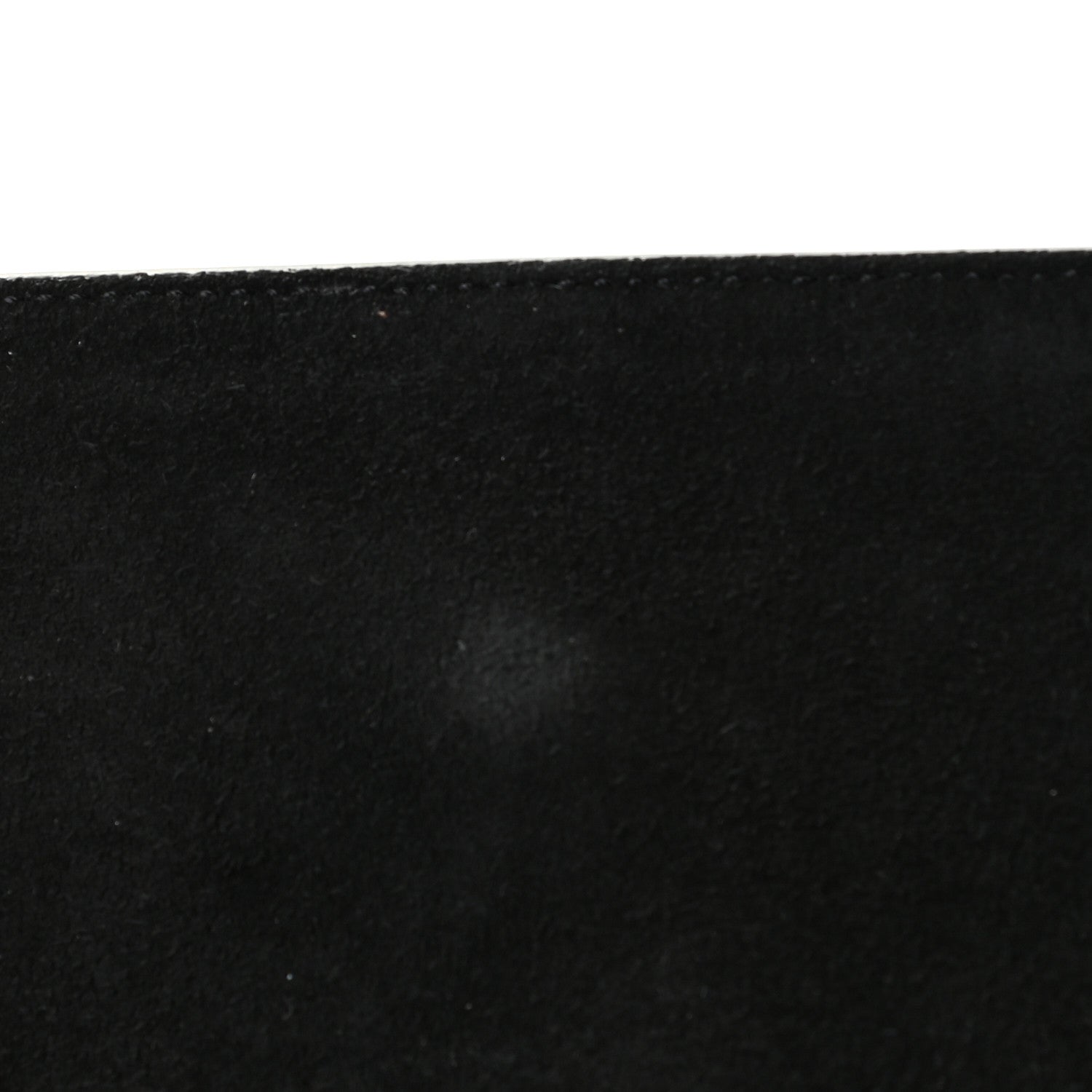 Celine Grained Calfskin Strap Clutch Black 9 of 10