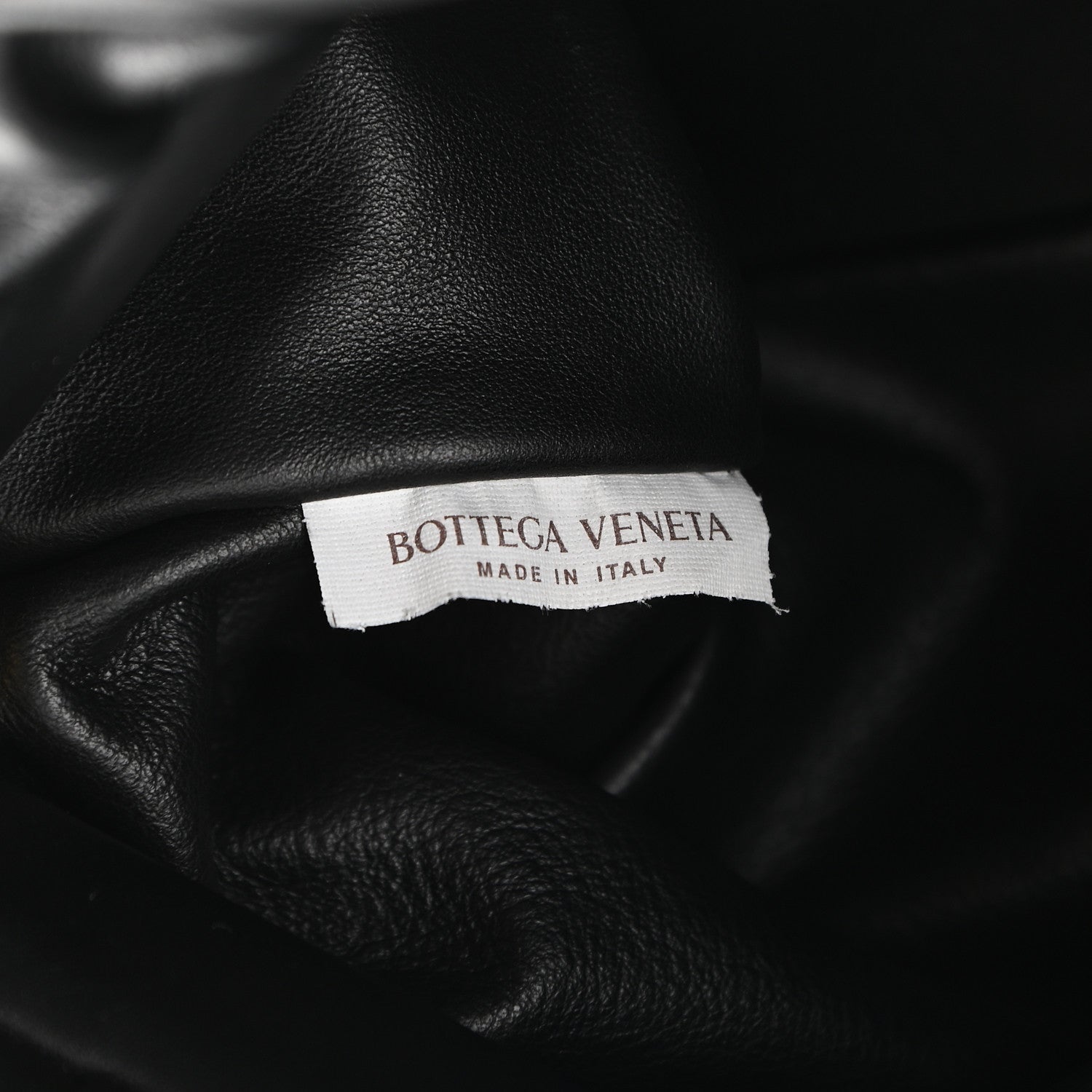 Bottega Veneta Calfskin The Pouch Chain Black 7 of 10