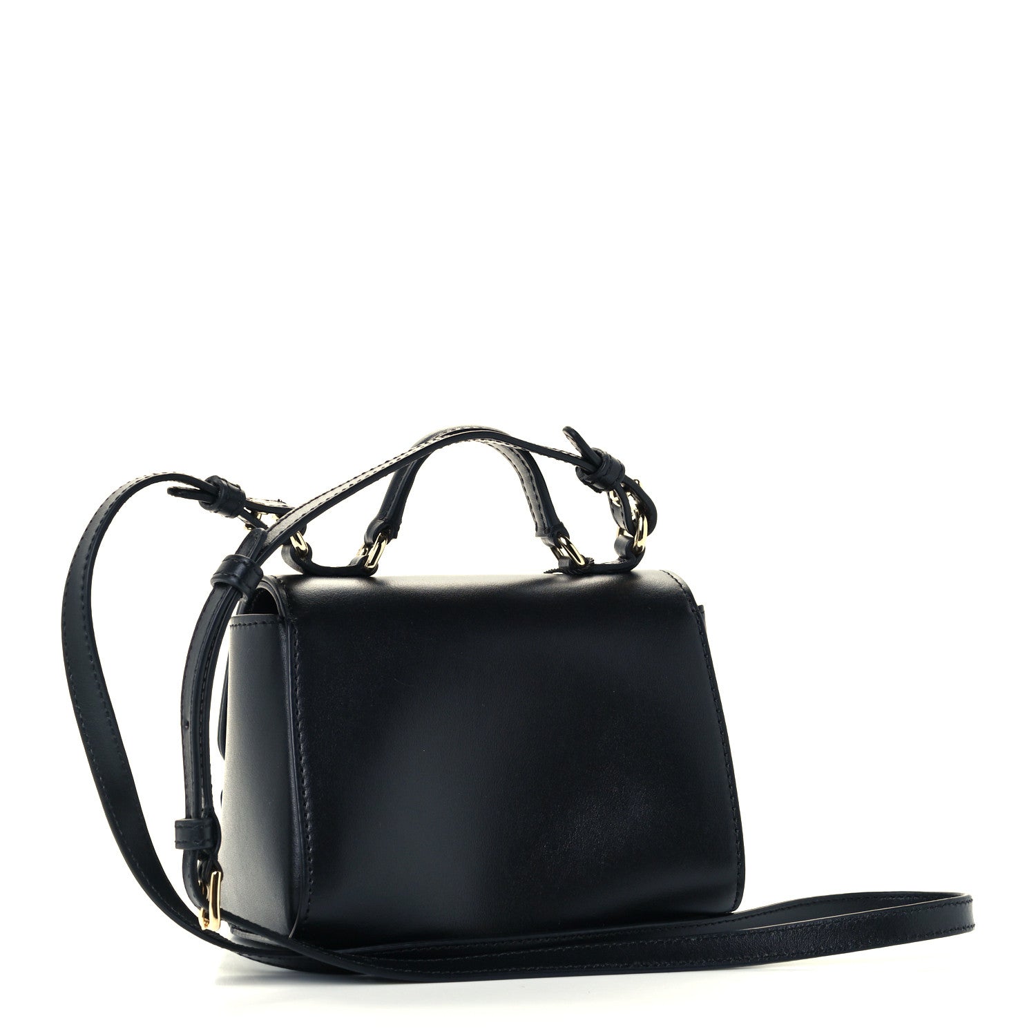 Dolce & Gabbana Nappa Micro Miss Sicily Satchel Black 3 of 10