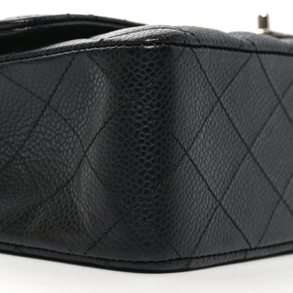 Chanel Caviar Quilted Medium Double Flap Black 9 of 11