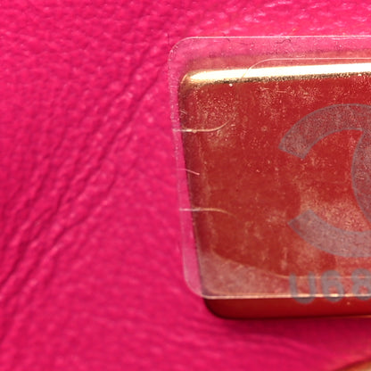 Chanel Cashmere Tweed Quilted Mini Bijoux Flap Fuchsia 7 of 9