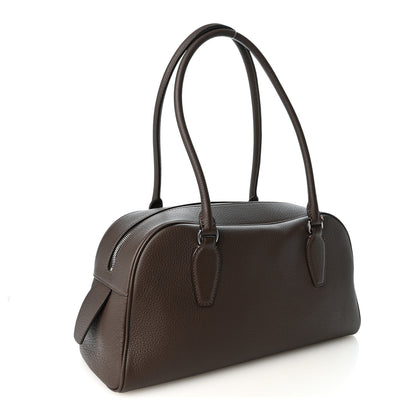 The Row Grained Calfskin EW India Deep Brown 3 of 9