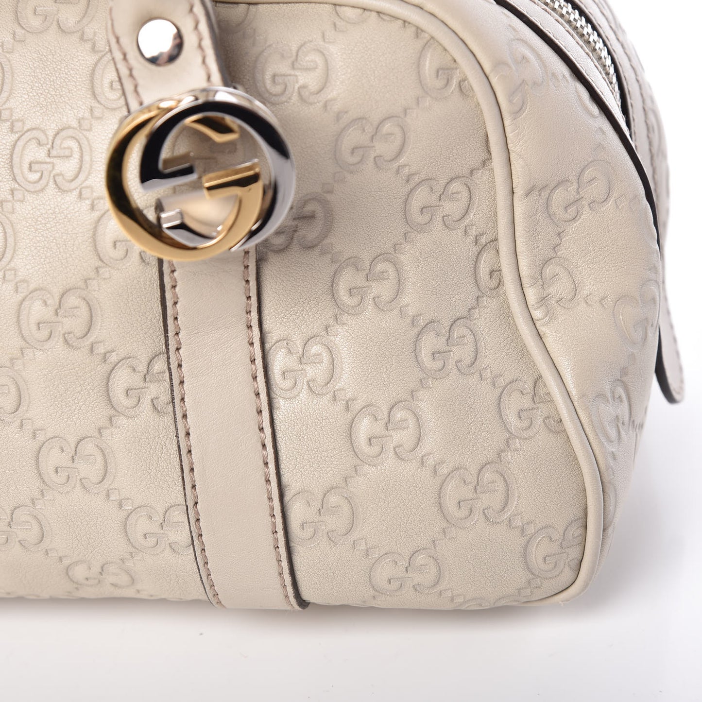 Guccissima GG Twins Boston Off White