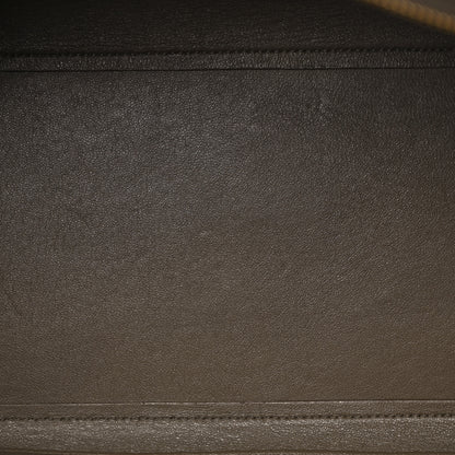 Celine Elephant Calfskin Small Tri-Color Trapeze Yellow 5 of 12