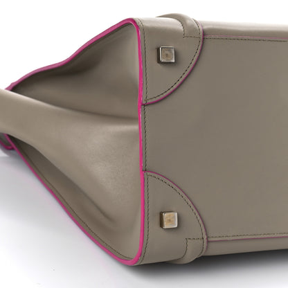 Celine Smooth Calfskin Mini Luggage Beige 7 of 11