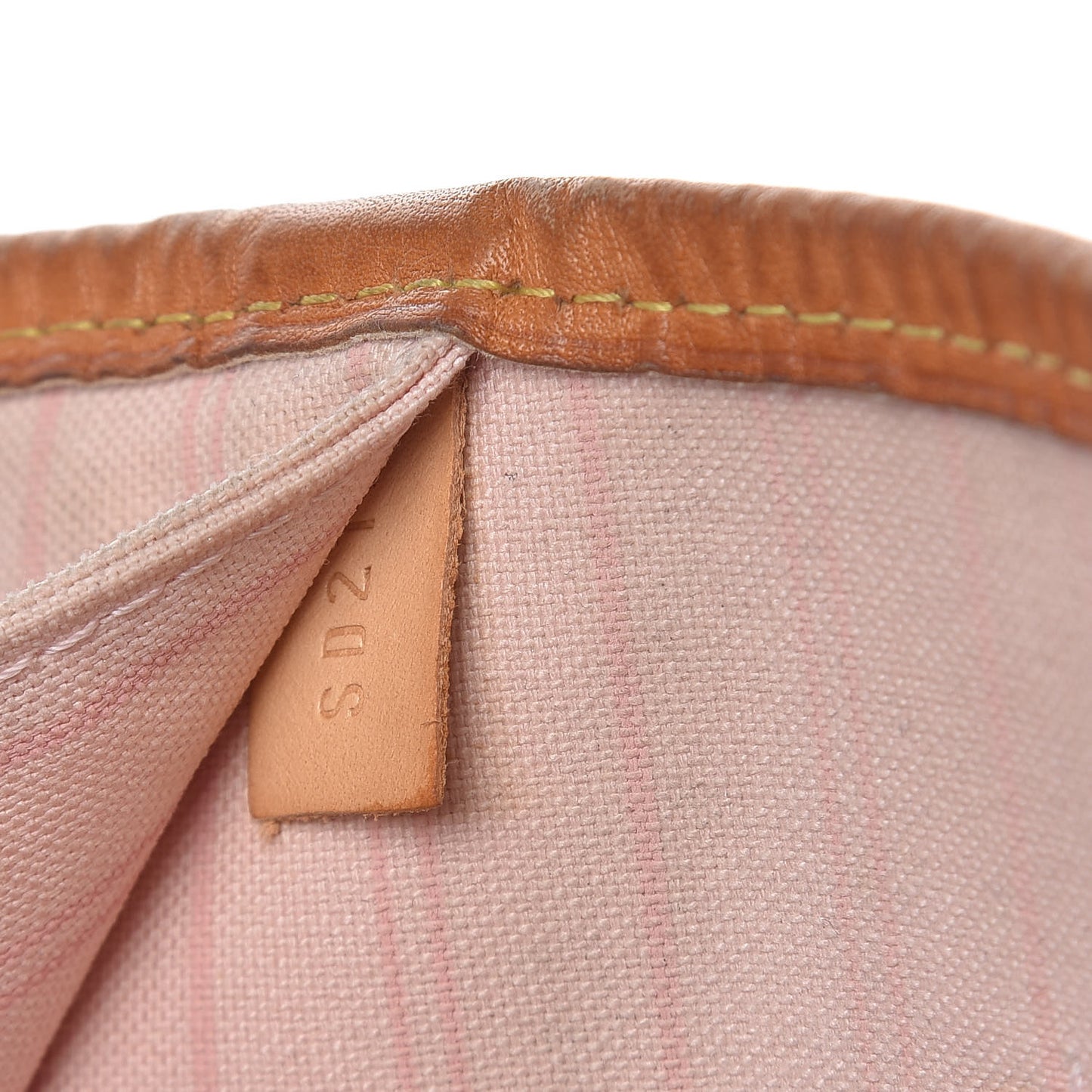 Damier Azur Neo Neverfull MM Rose Ballerine