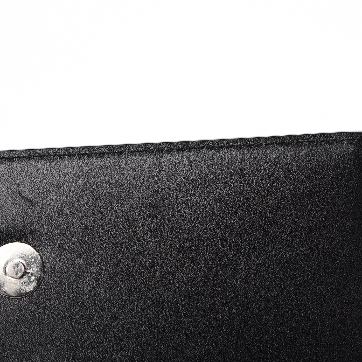 Alexander McQueen Calfskin Knuckle Shoulder Bag Black 22 of 23