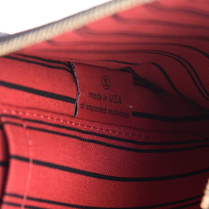 Louis Vuitton Damier Ebene Neverfull MM GM Pochette 7 of 8