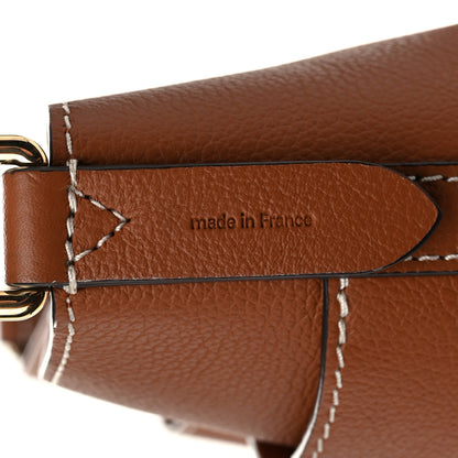Louis Vuitton Calfskin Lock and Walk Bucket Cognac 7 of 10