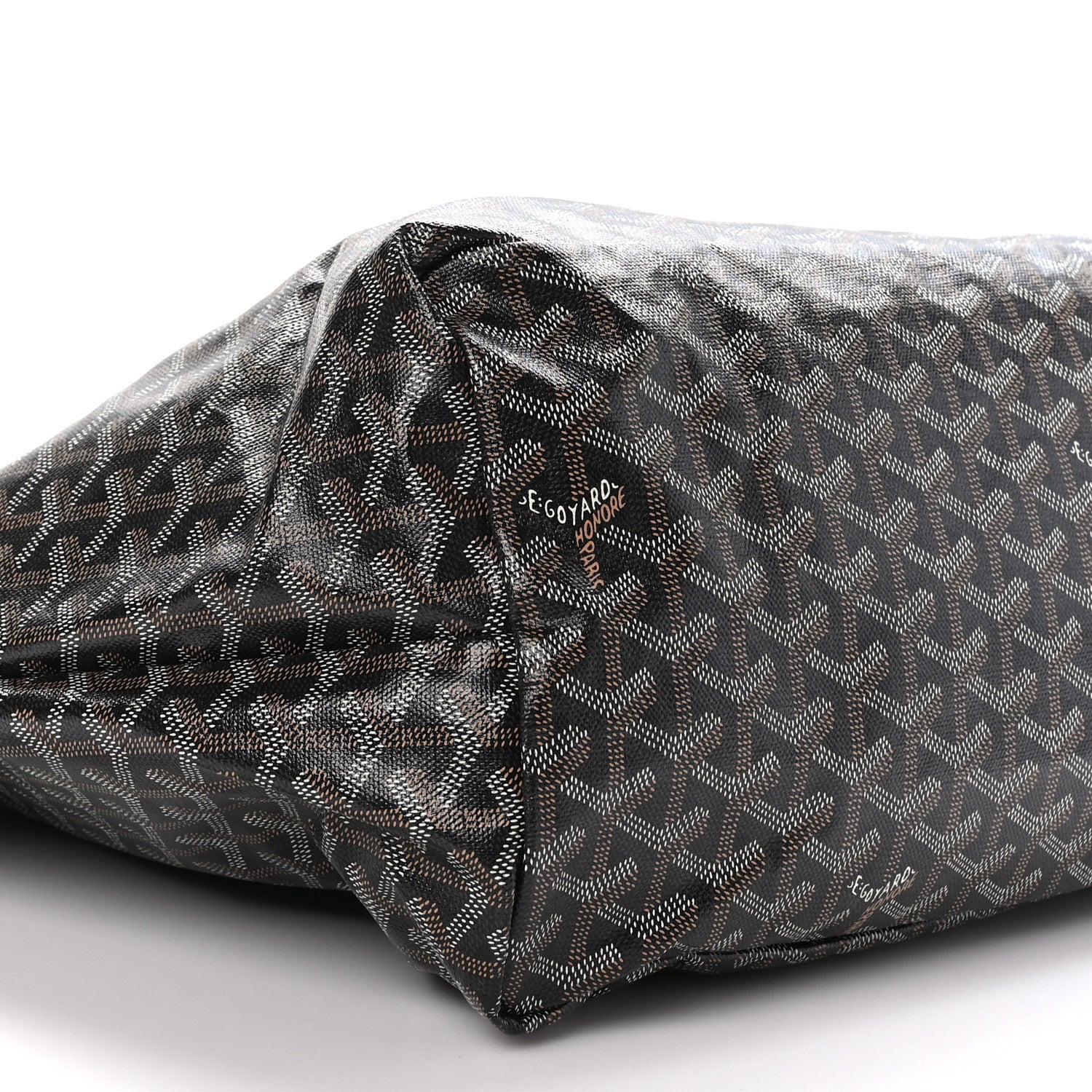 Goyard Goyardine Saint Louis GM Black Gold 10 of 11