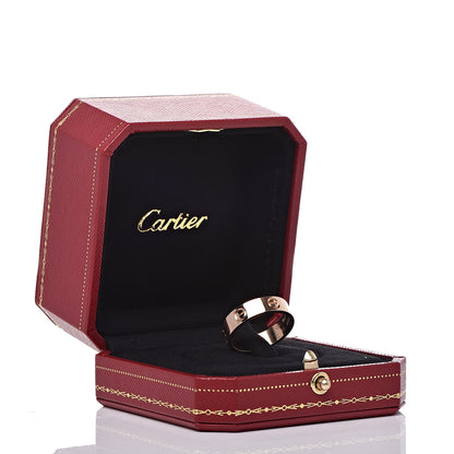 Cartier 18K Pink Gold 5.5mm LOVE Ring 59 8.75 5 of 5