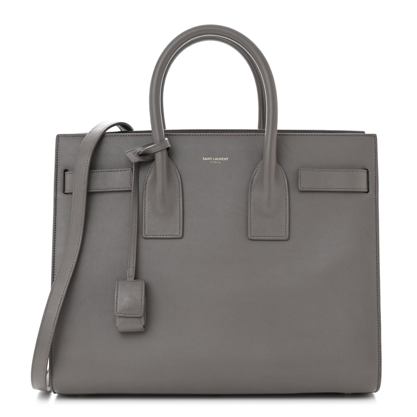 Calfskin Small Sac De Jour Grey