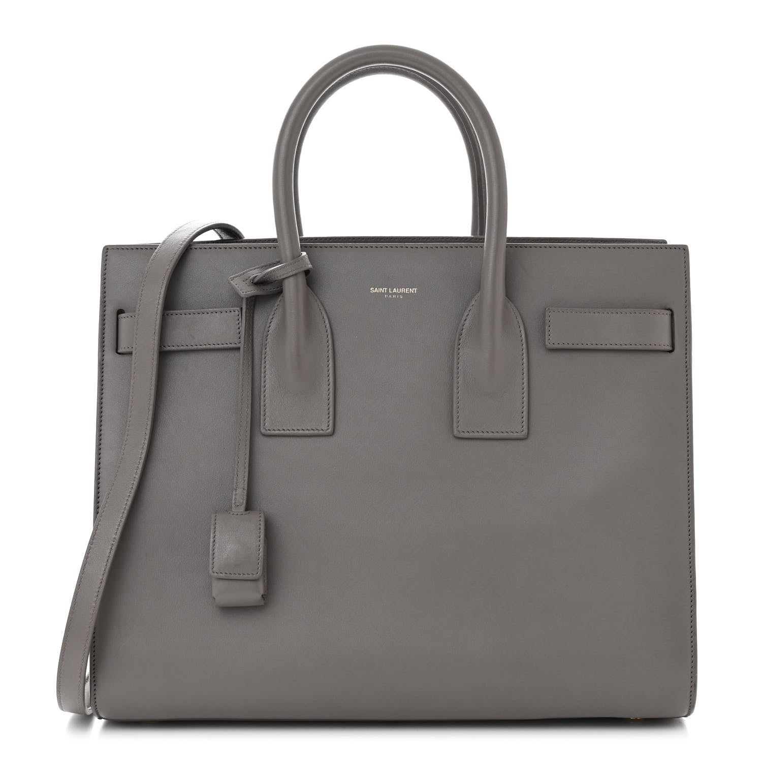 Saint Laurent Calfskin Small Sac De Jour Grey 1 of 10