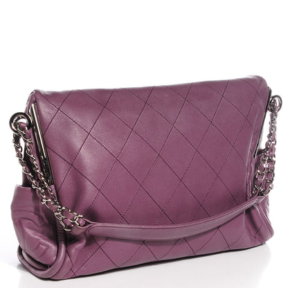 Chanel Lambskin Stitched Medium Ultimate Soft Shoulder Bag Light Purple 3 of 7