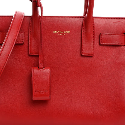 Saint Laurent Calfskin Nano Sac De Jour Lipstick Red 8 of 10