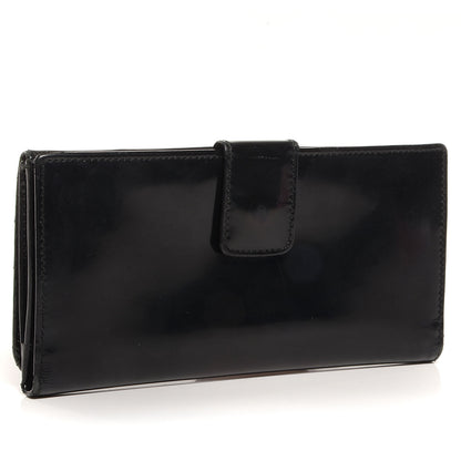 Gucci Patent Leather Blondie Continental Wallet Black 3 of 7