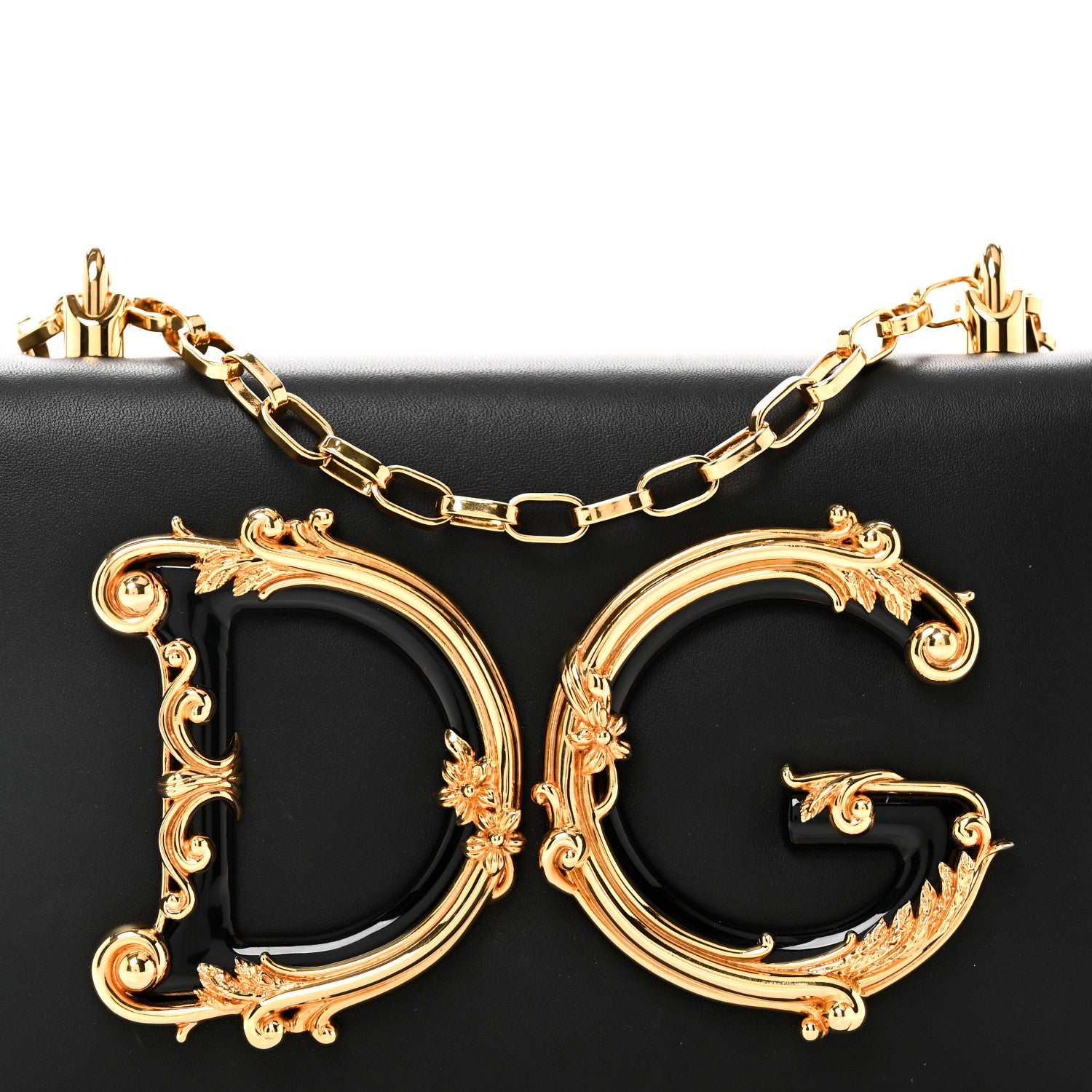 Dolce & Gabbana Nappa DG Girls Shoulder Bag Black 7 of 9
