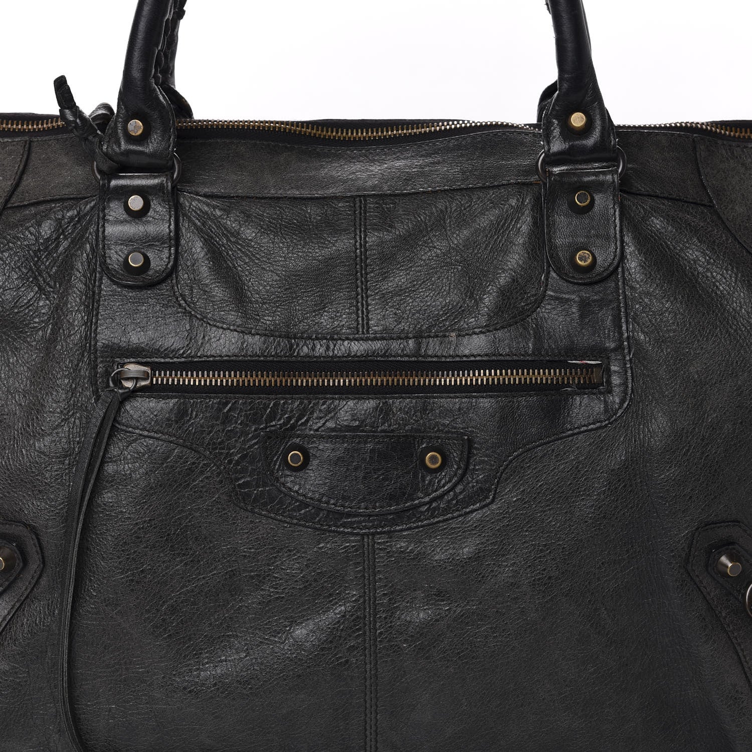 Balenciaga Agneau Classic Hardware Work Black 15 of 15