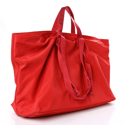 Off-White Nylon Tote Bag Red 2 of 9