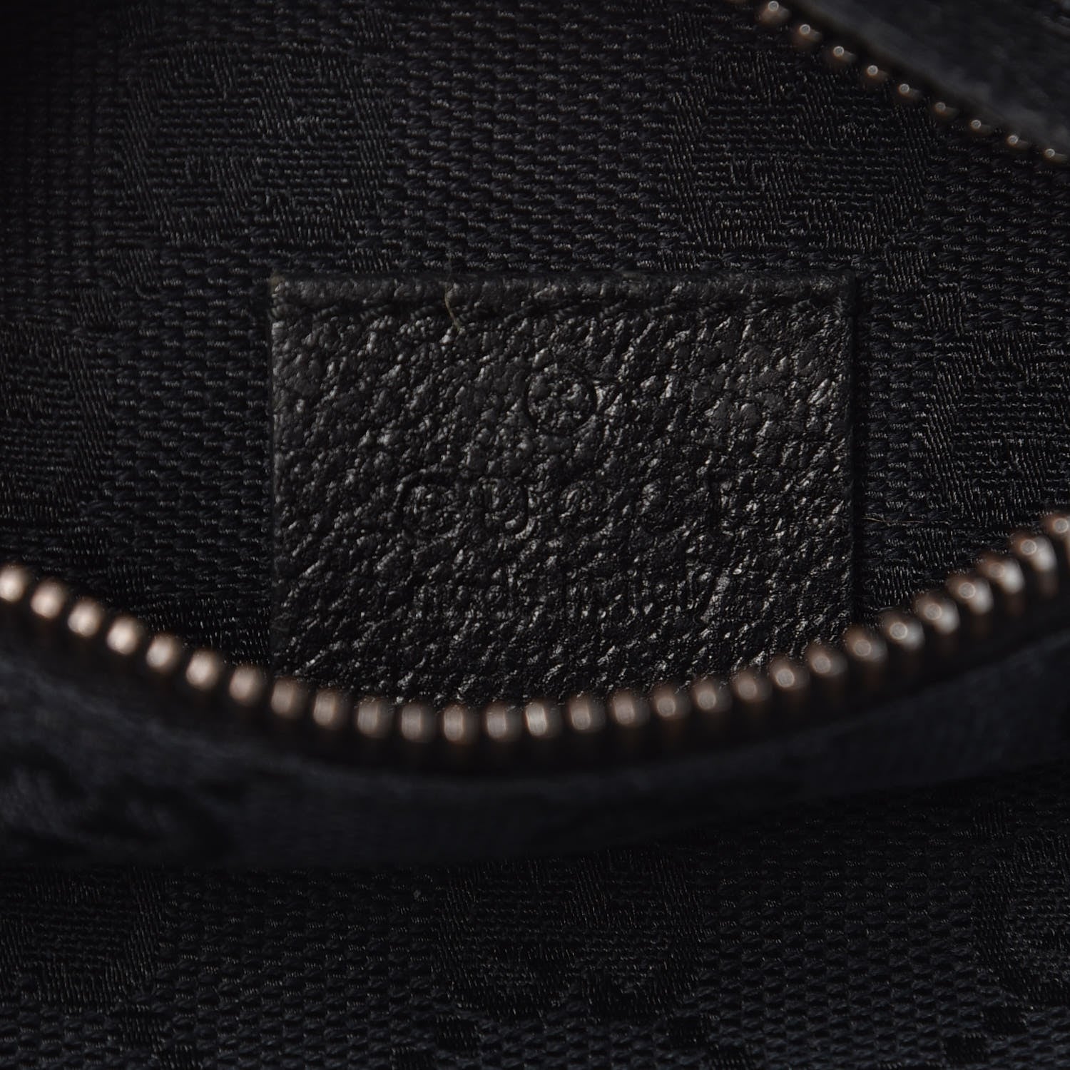 Gucci GG Monogram Double Pocket Belt Bag Black 6 of 9