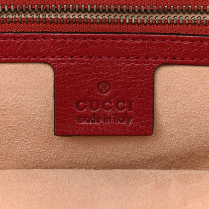 Gucci Piuma Lux Energy Medium Re(Belle) Top Handle Bag Romantic Cerise 6 of 10