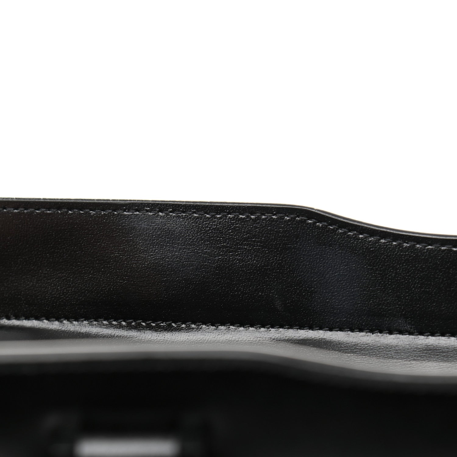Saint Laurent Shiny Calfskin Medium Uptown Tote Black 12 of 12