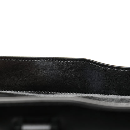 Saint Laurent Shiny Calfskin Medium Uptown Tote Black 12 of 12
