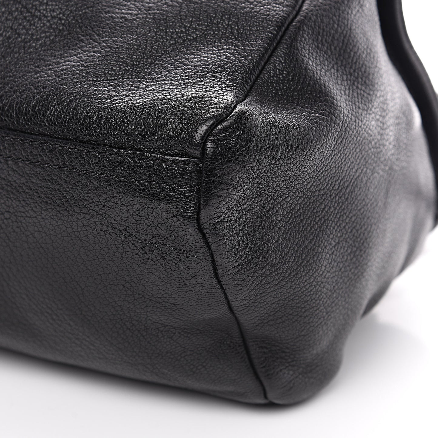Sugar Goatskin Small Pandora Black