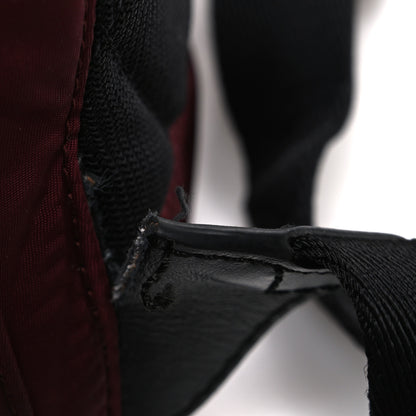 Burberry Nylon Medium Rucksack Backpack Burgundy Red 12 of 12