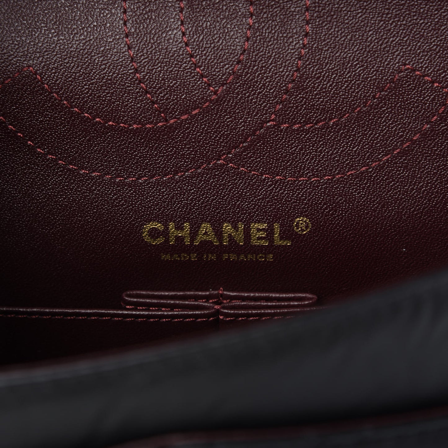 Aged Calfskin Quilted 2.55 Reissue 225 Flap Black