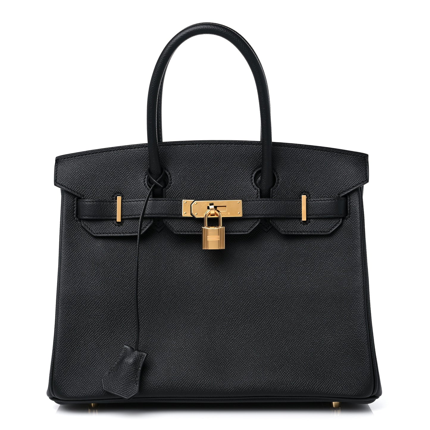 Epsom Birkin 30 Black