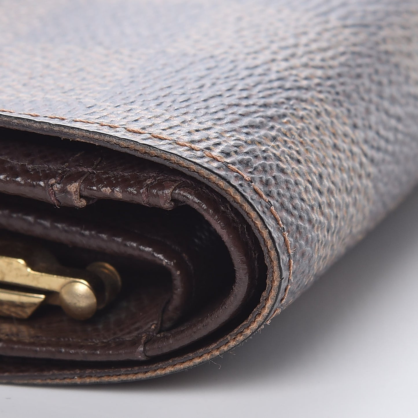Damier Ebene French Purse Wallet