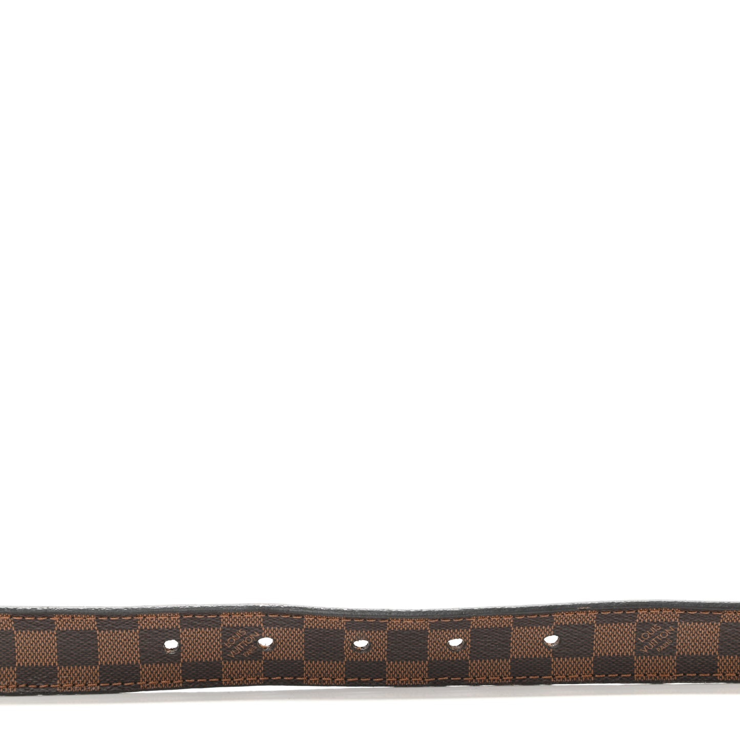 Mini Damier Ebene 25mm LV Initiales Belt 80 32