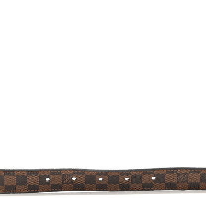 Louis Vuitton Mini Damier Ebene 25mm LV Initiales Belt 80 32 7 of 9