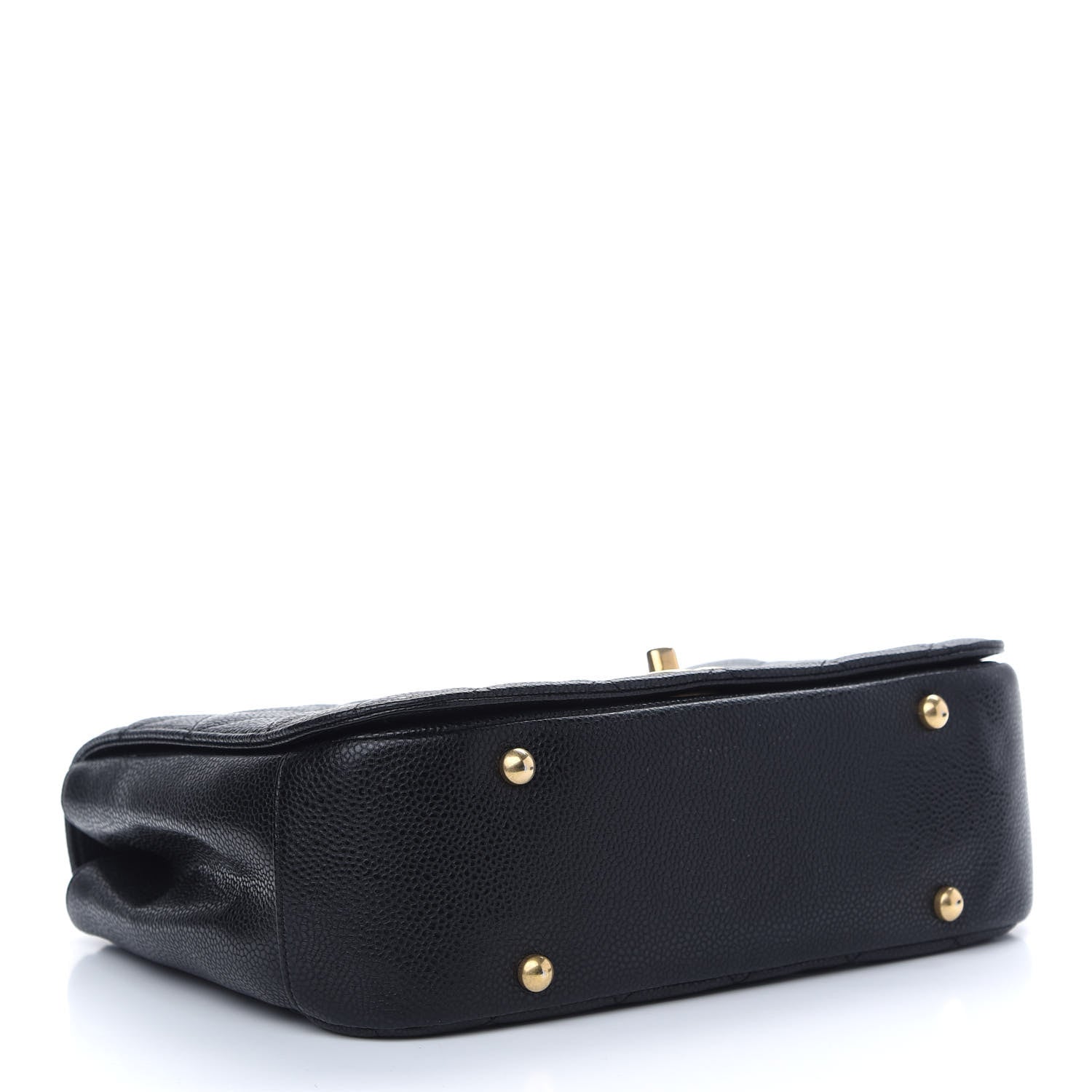 Chanel Caviar Carry Around Flap Bag Black 4 of 9
