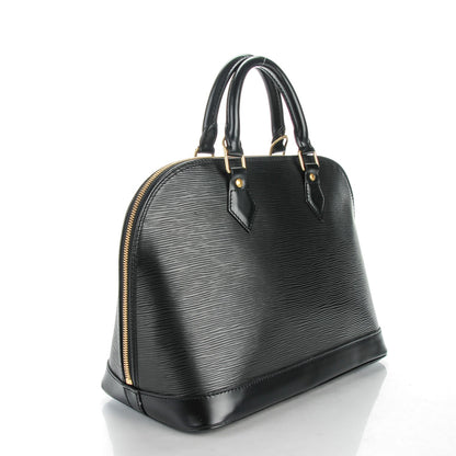 Louis Vuitton Epi Alma PM Black 3 of 7