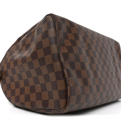 Louis Vuitton Damier Ebene Speedy 35 8 of 9