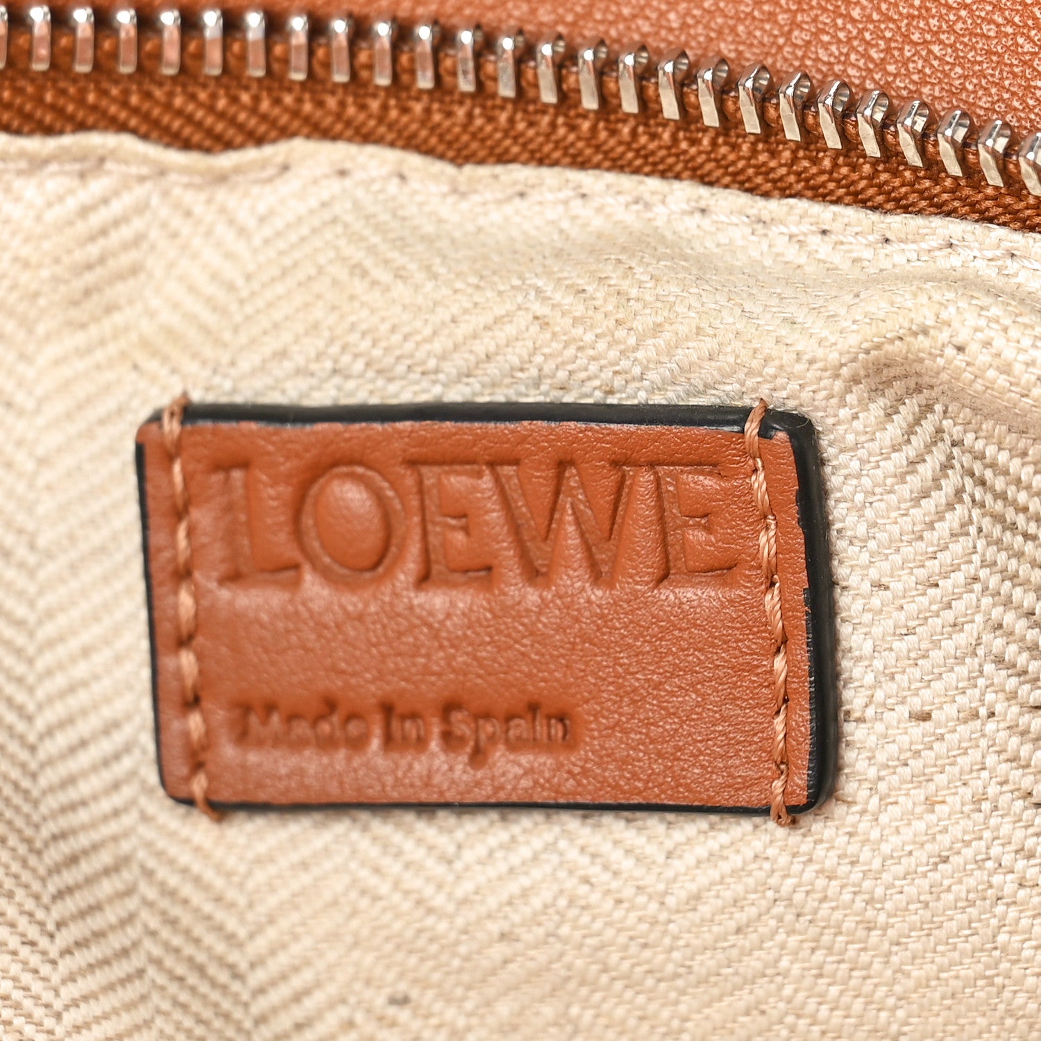 Loewe Calfskin Small Puzzle Bag Tan 6 of 8