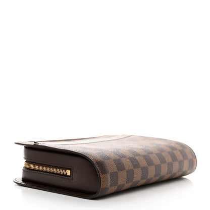 Louis Vuitton Damier Ebene Pochette Saint Louis Clutch 4 of 7