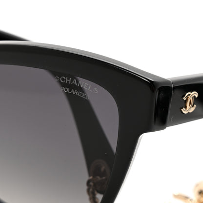 Chanel Acetate Chain Square Sunglasses 5487-A Black 7 of 8
